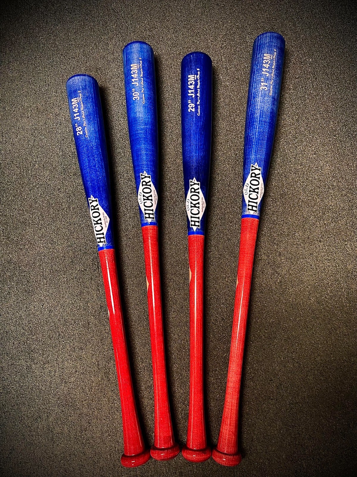 OLD HICKORY 硬式バット USA製 オールドヒッコリー 木製バット PG44 ポール・ゴールド