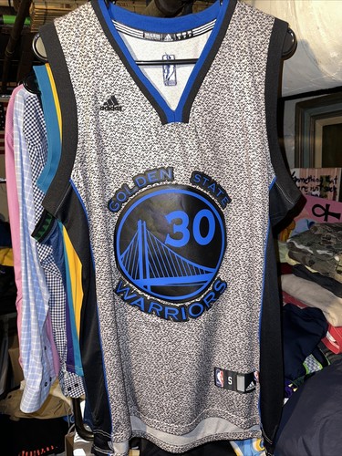 Adidas Golden State Warriors Jersey #30 Curry Mens Small