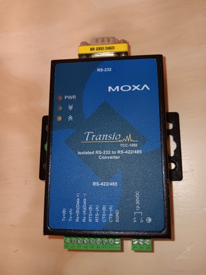 Moxa TCC-100I RS-232 to RS422/485 Converter