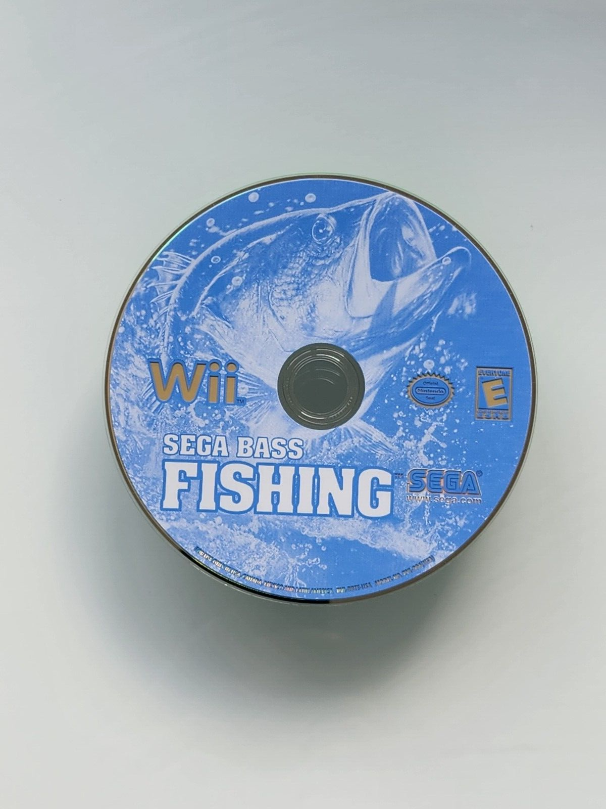 Sega Bass Fishing (Nintendo Wii, 2008) Disc Only
