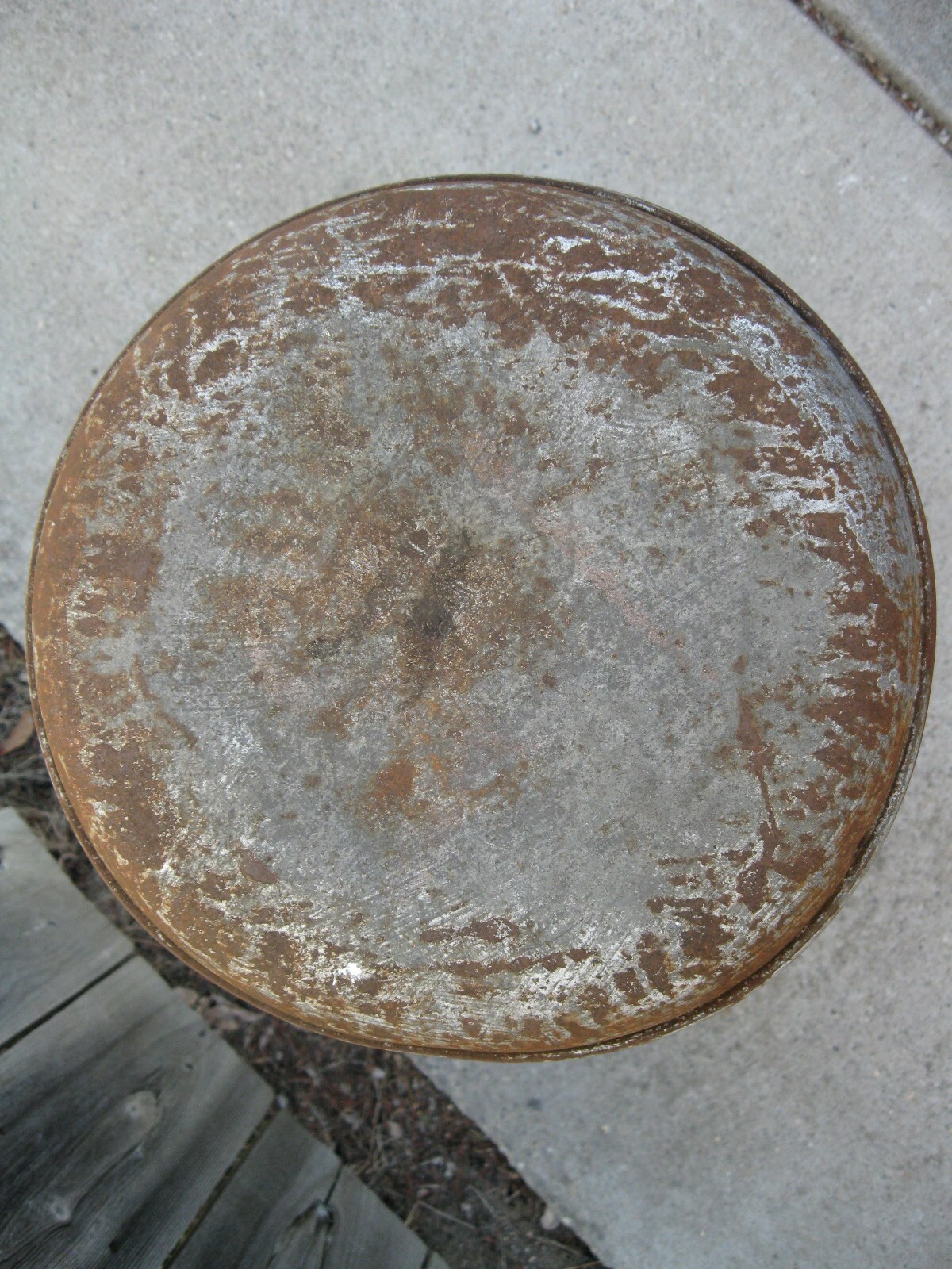 Antique Solar Milk/Cream Can with lid