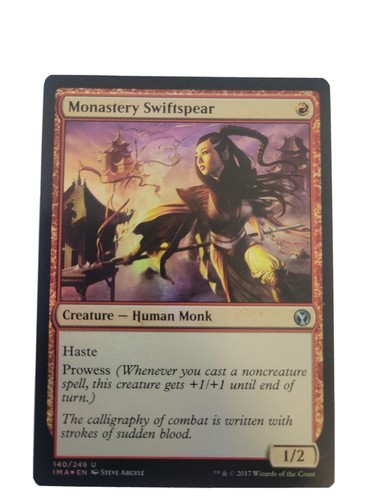MTG Monastery Swiftspear Iconic Masters 140/249 Holo