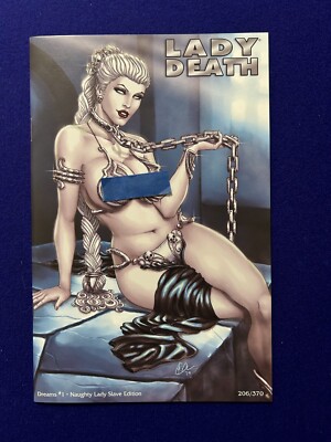 Lady Death Dreams #1 Lady Slave Edition, Princess Leia homage number 206/370