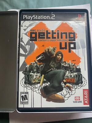 Marc Ecko's Getting Up:Contents Under Pressure(NOTEBOOK- CD- GAME MANUEL- SHARPI