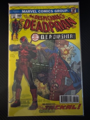 DESPICABLE DEADPOOL #287 PUNISHER ASM 129 3D LENTICULAR VARIANT MARVEL 2017 NM