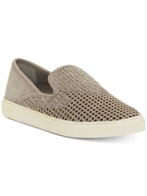 

VINCE CAMUTO Женские серые тканые кожаные кроссовки Bristie с круглым носком, 8 м, Серый, VC-BRISTIE