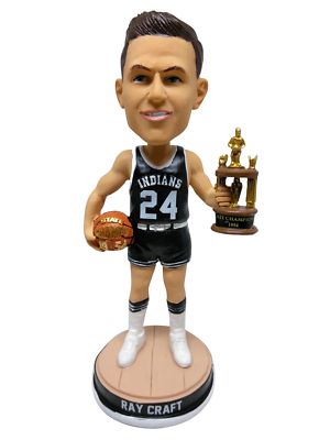 Ray Craft Milan High School Limited Edition - Hoosiers Movie Bobblehead