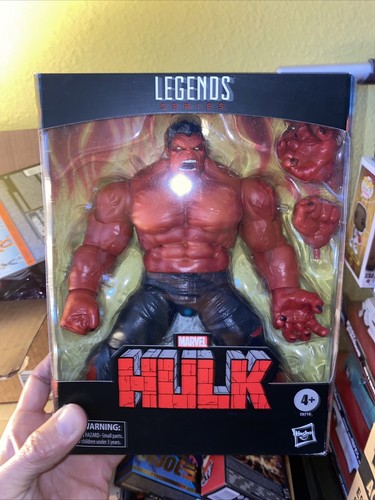 Hasbro Marvel Legends Red Hulk 6 in Action Figure - HASE8710