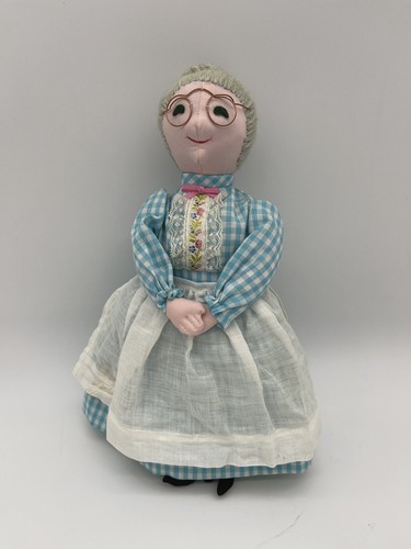 Rare Vintage Handcrafted Old Woman Granny Doll | eBay