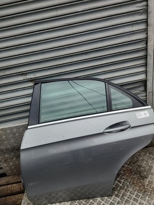 MERCEDES E CLASS W212 DOOR REAR PASSENGER 775 TENORITE GRAY 2013-2016 SALOON