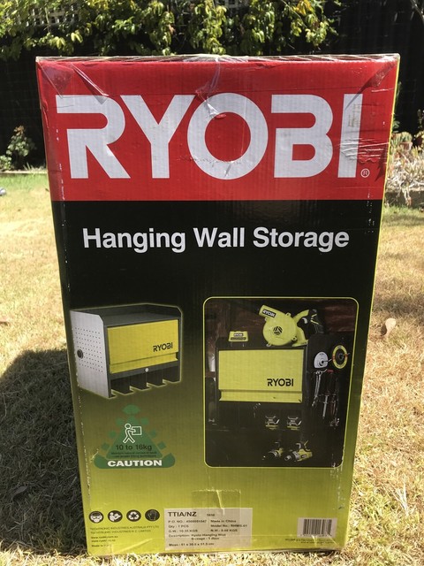 ryobi hanging wall storage unit