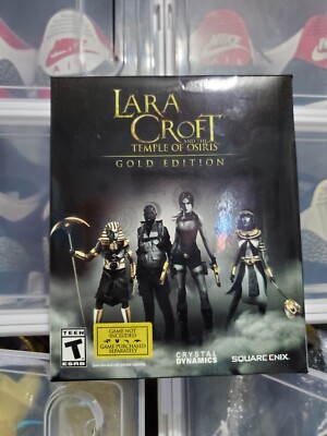 Lara Croft and the Temple of Osiris - Gold Edition Collectors Box w/ Mini Statue