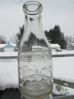 TREQ Milk Bottle Engle Engle's Dairy Sunbury PA NORTHUMBERLAND COUNTY 1930