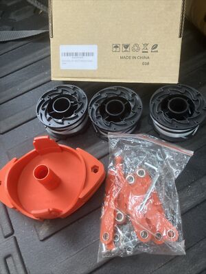 Replacement Line Spool for GH700, GH710, GH750 Black & Decker ***3-PACK & CAP^^^
