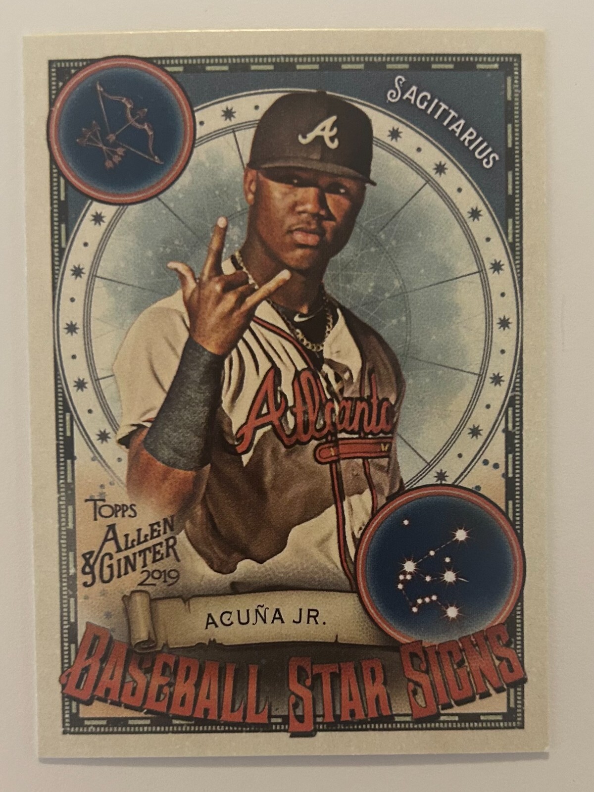 2019 Topps Allen & Ginter X【R Acuna Jr.】 2019 TOPPS ALLEN & GINTER RONALD ACUNA JR BASEBALL STAR