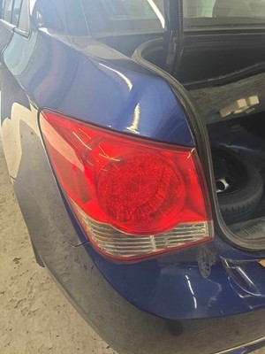 Used Left Tail Light Assembly fits: CHEVY CRUZE Left 11-16 Qrtr Panel Mounted