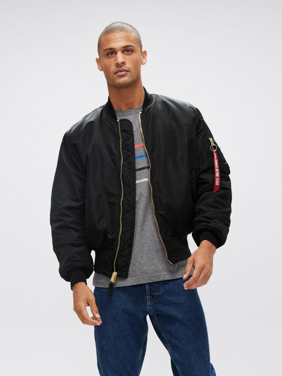 Alpha Industries MA-1 Blood Chit Flight Jacket/Bomber MA1 Alpha Industries MA-1 Blood Chit Flight Jacket/Bomber MA1