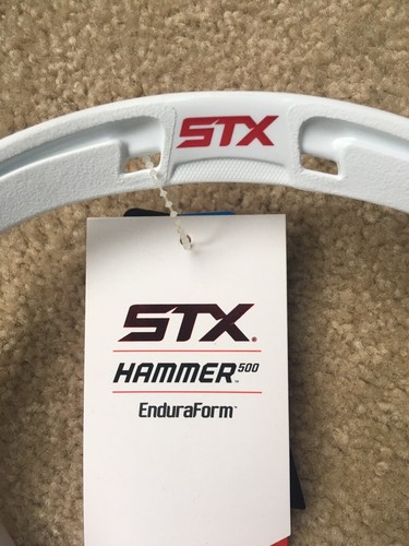 STX Hammer 500 Endura Form Unstrung Lacrosse Head Elite Level Defense Brand New