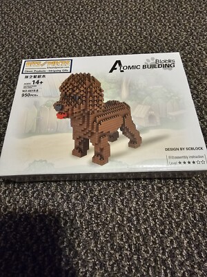 Pet Dog Building Toys Poodle, 6618 8