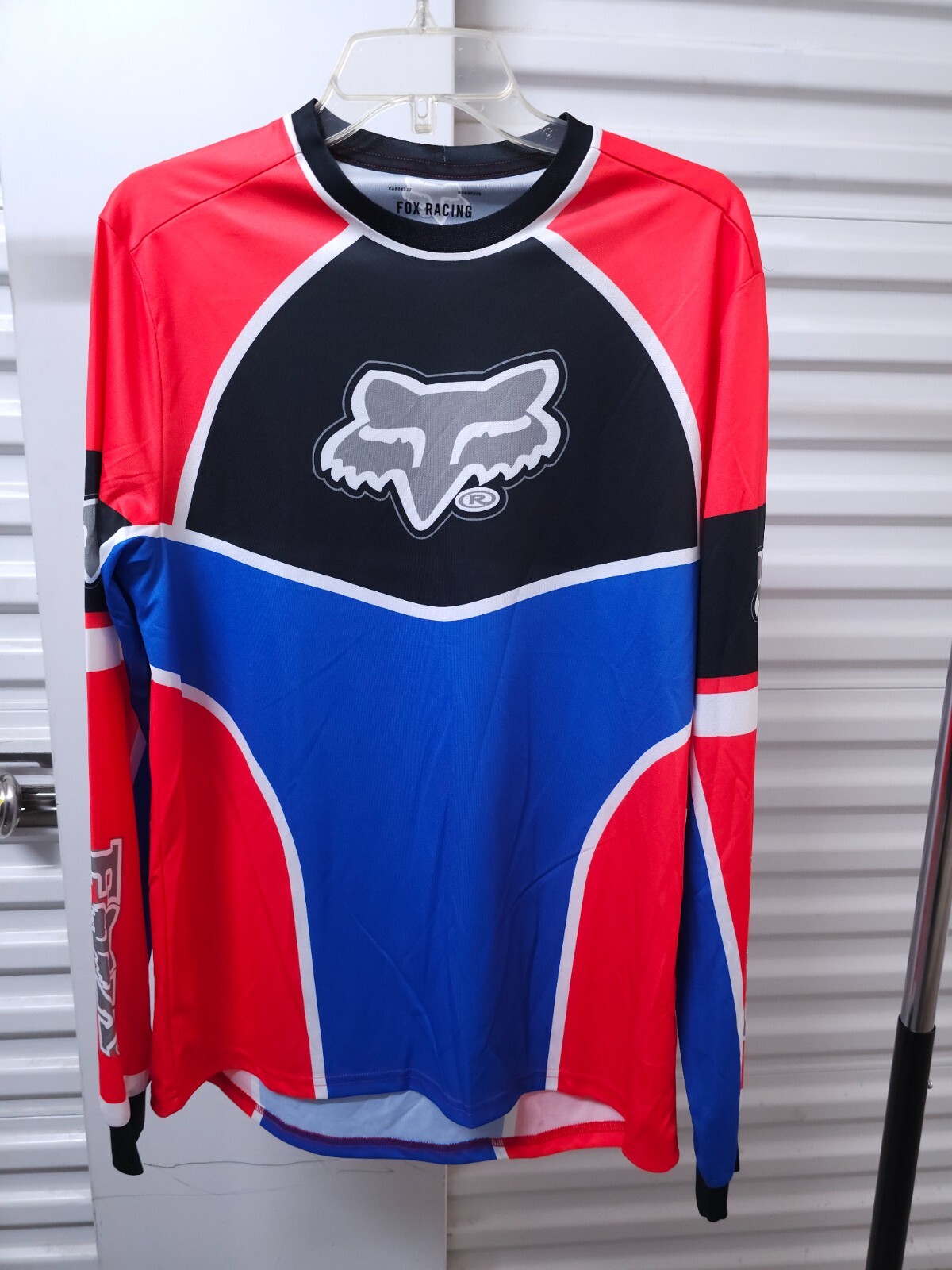 Fox Racing Bayl Long Sleeve Jersey Tee 29956-110 L L Flo Red Fox Racing Bayl Long Sleeve Jersey Tee 29956-110 L L Flo Red