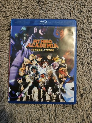 My Hero Academia Blu Ray DVD Lot 2 Movies Heroes Rising + Two Heroes