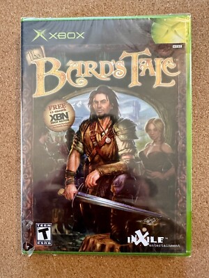 THE BARDS TALE Microsoft Xbox Original Brand New MOSTLY Factory Sealed