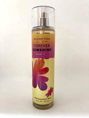 Bath & Body Works Forever Sunshine Fine Fragrance Mist Spray Splash  8 oz.