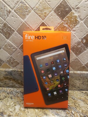 Amazon Fire HD 10 Tablet 10.1'', 1080p Full HD, 32 GB, 3 GB RAM, with Alexa