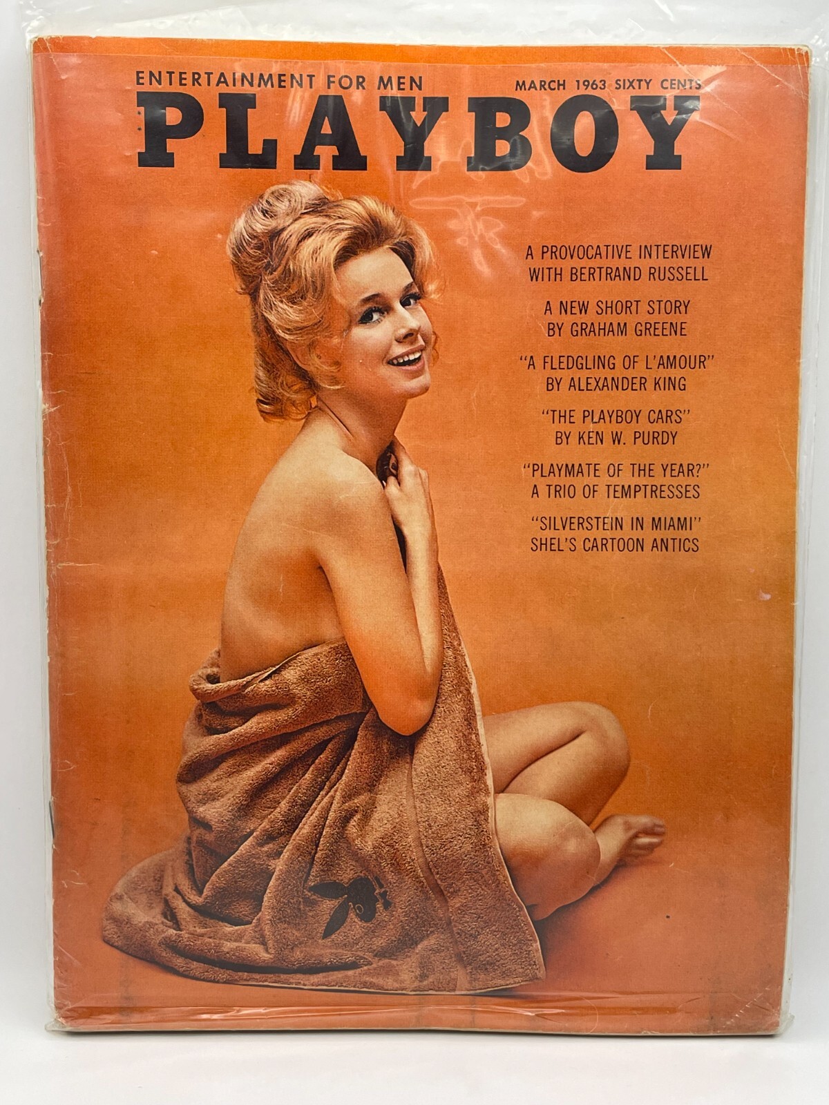 PLAYBOY 1963 JULY-DECEMBER 6号分　合本 Vintage Playboy Magazine July 1963 w/ Centerfold Carrie