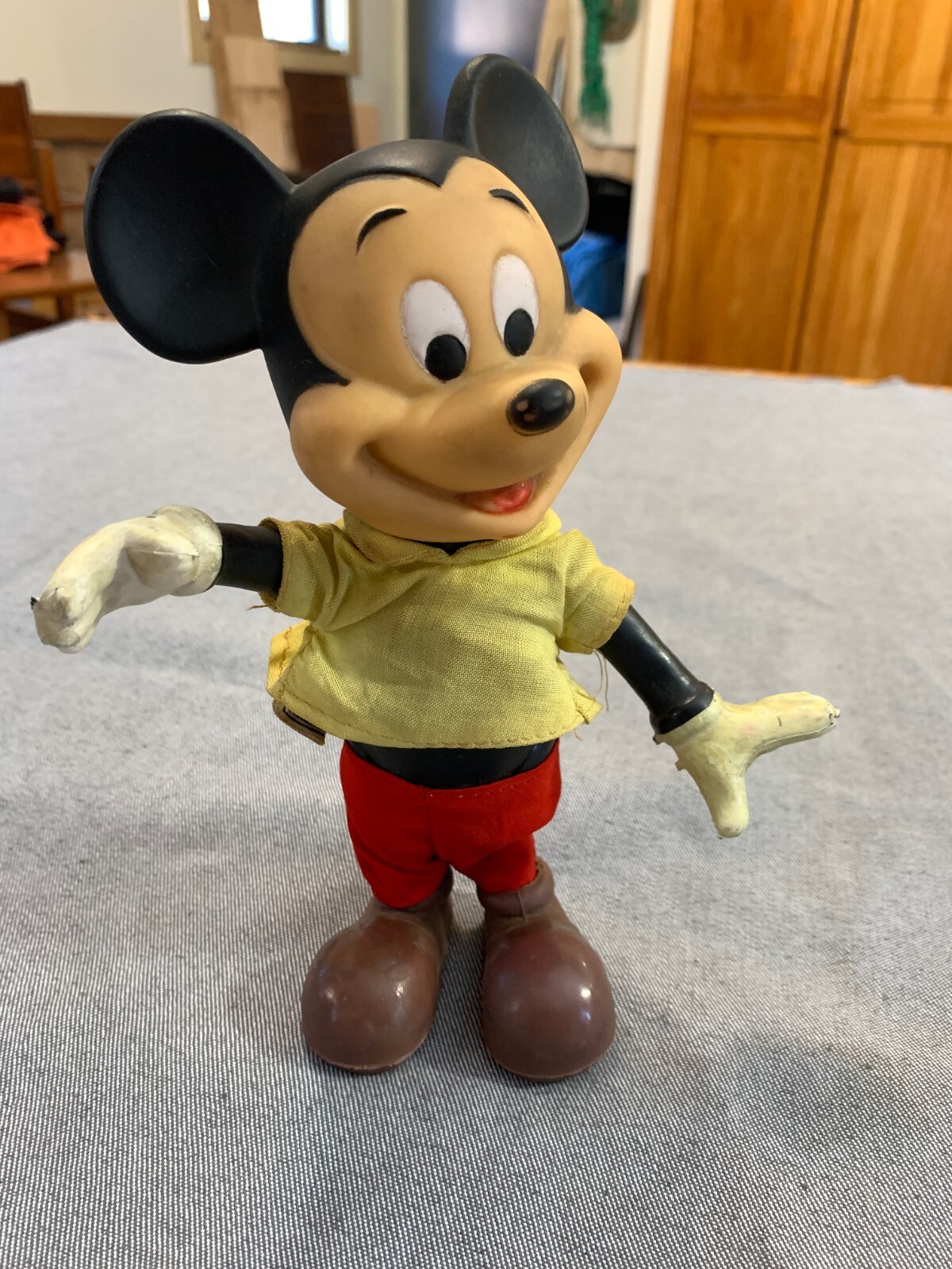 u*1様 ヴィンテージTwo Gun Mickey ミッキーマウス ロンリー コ MICKEY MOUSE Silkscreen Lithograph Two Gun Mickey Walt