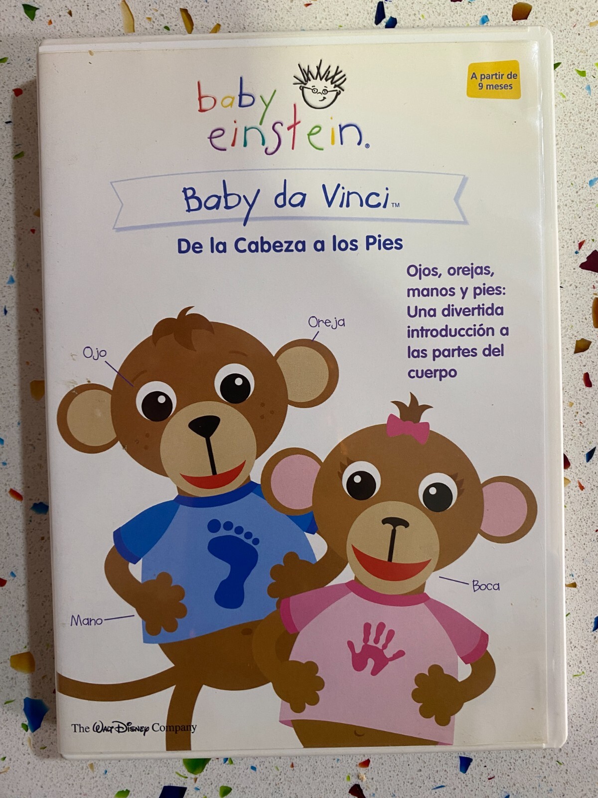その他 Baby Da Vinci [DVD] Baby Einstein DVD Baby Da Vinci From Head To Toe - Spanish