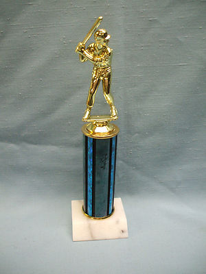 -Male Baseball Star Power Resin Trophy 9.5″ Power Baseball Resin Trophy 90603GS