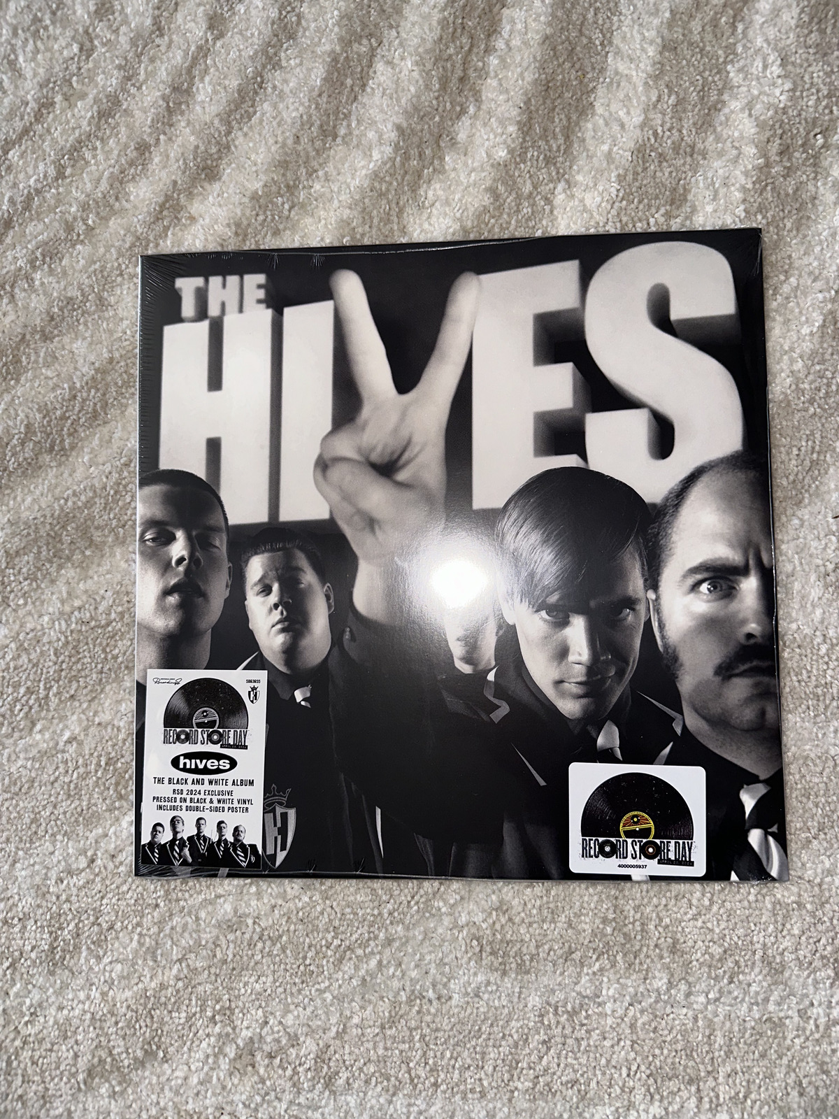 THE HIVES レコード レコードストアデイ THE HIVES Black and White Album LP Vinyl RSD 2024 Record