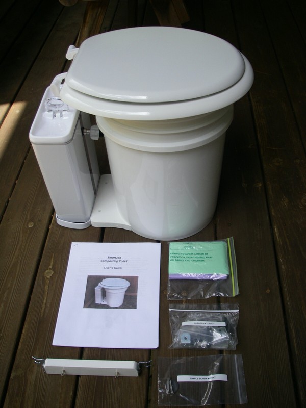 SmartJon Toilet Motorhome Composting Tiny House Off-Grid Cabin Boat Marine