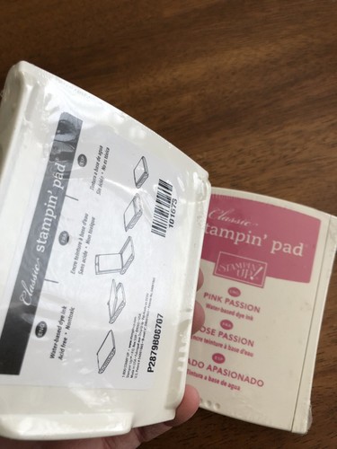 2 Stampin Up Classic  Ink Pad Never Opened