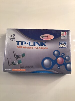 TP-LINK 54M Wireless PCI Adapter TL-WN550G TL-551G NIB FREE SHIP