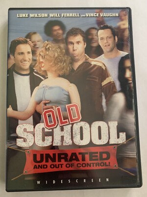 Old School (DVD, 2003, Widescreen Unrated Version) Will Ferrell, Vince Vaughn
