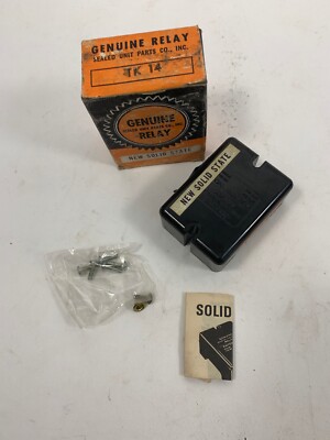 GENUINE SEALED UNIT PARTS CO. SNAP IN RELAY TK 14