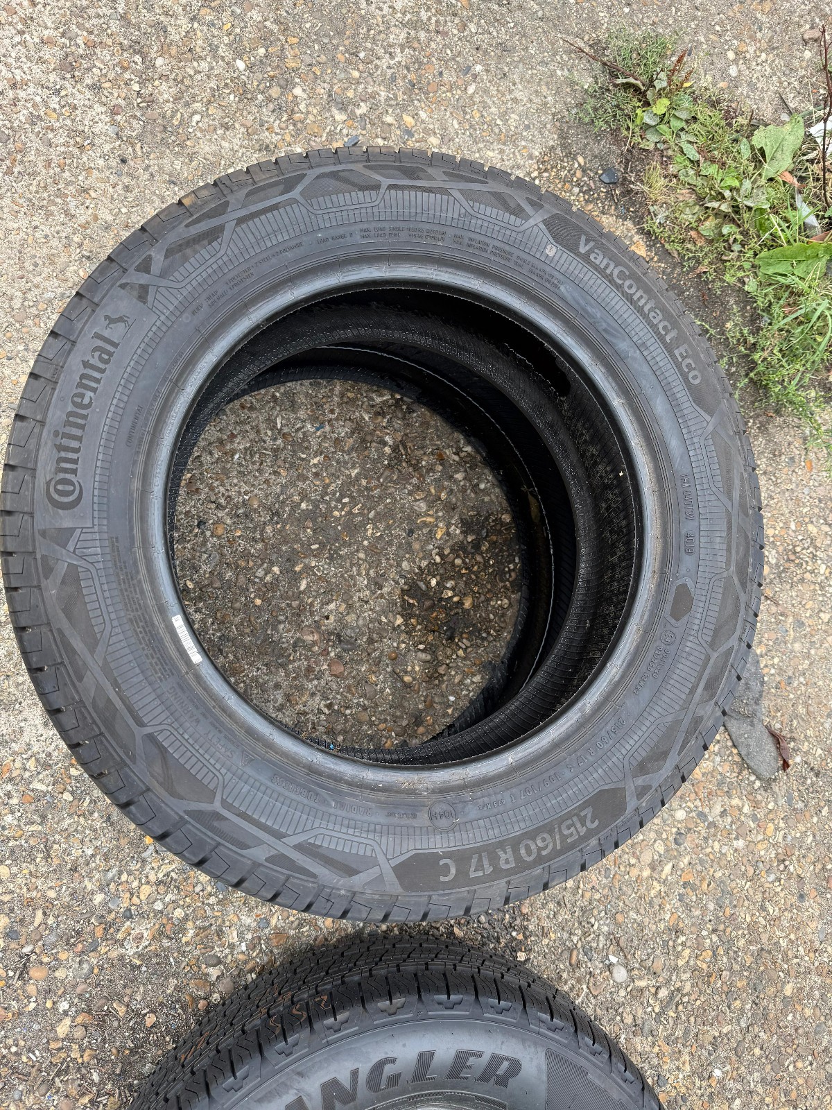 New 215 60 17C Continental, Van Contact Eco, 109/107T, x1 Tyre (F1_tyres) YD181