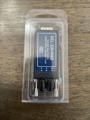 SEL-2814MO MULTIMODE FIBEROPTIC TRANSCEIVER schweitzer