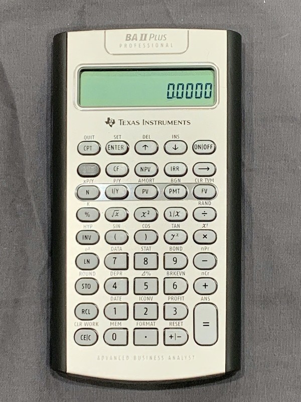 Texas Instruments BA II Plus Professional Calculator Advanced Business