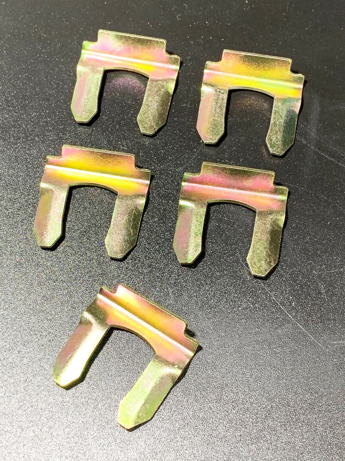 Flex Hose Retainer holds hose to Bracket U Clip, horseshoe Clips 5 pc