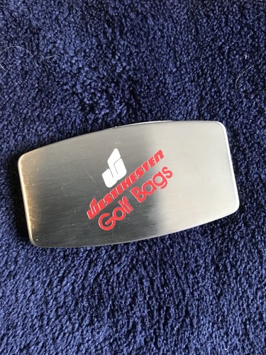 Vintage Westchester Golf Bags Bag Money Clip Pocket Knife Zippo NOS NEW OLD