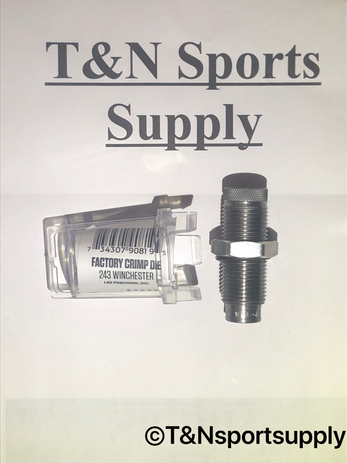 Lee Factory Crimp Die 243 Win Winchester New In Stock # 90819