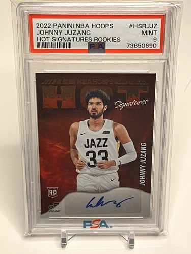 PSA 9 2022-23 Panini NBA Hoops - Hot Signatures Rookies #HSR