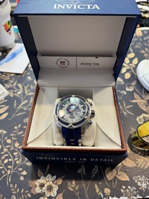 Invicta NFL NY Giants Special Addition Men's quartz Watch  *Pre Owned*