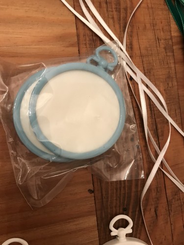 Lot of supplies for NEEDLEPOINT CHRISTMAS ORNAMENTS And owl