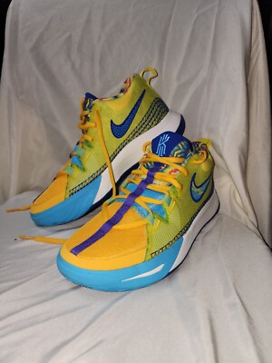 NIKE Kyrie Irving Flytrap 6 Kaleidoscope Shoes Size 5.5y 