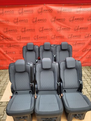 Neu Ford Transit Custom 2024 Sitz 2+1 und 1+1+1 Einzelsitz Sitzbank Sitze