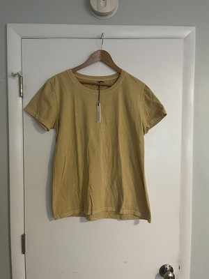 Raleigh Denim Workshop Women s Tee In Mustard Size XL